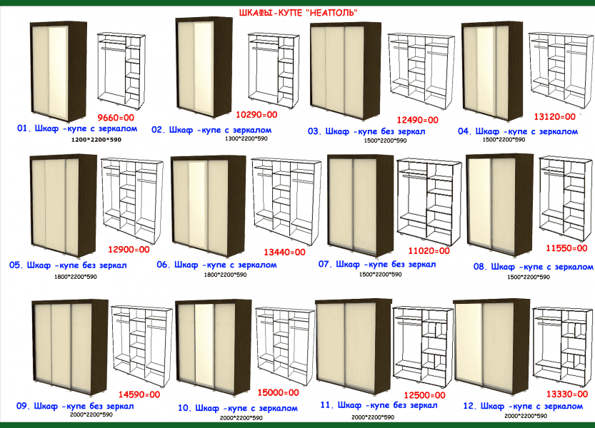шкаф-купе неаполь в Энгельсе