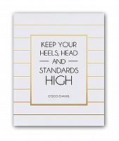 постер keep your heels а3 в Энгельсе