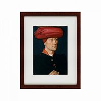 картина: portrait of a man in a turban, second quarter 15th century в Энгельсе