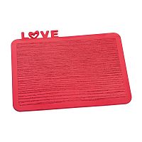 разделочная доска happy board love, красная в Энгельсе