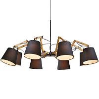 подвесная люстра arte lamp pinoccio a5700lm-8bk в Энгельсе