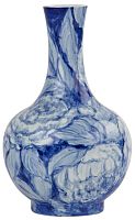 ваза настольная blue garden vessel в Энгельсе
