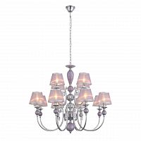 подвесная люстра st luce lilium sl175.103.12 розовая в Энгельсе