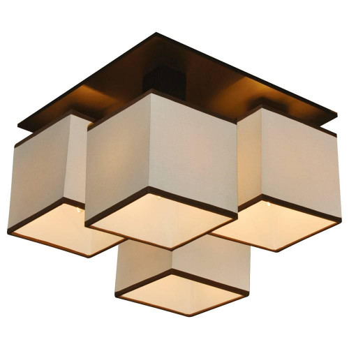 потолочная люстра arte lamp quadro a4402pl-4bk в Энгельсе