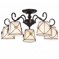 потолочная люстра arte lamp 72 a5495pl-5br в Энгельсе