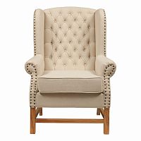 кресло мягкое с ушами french provincial armchair бежевое в Энгельсе