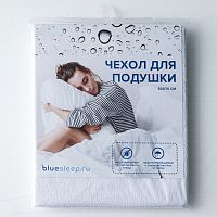 чехол защитный на подушку с мембраной blue sleep hybrid 050*070 в Энгельсе