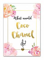 постер coco chanel а3 в Энгельсе