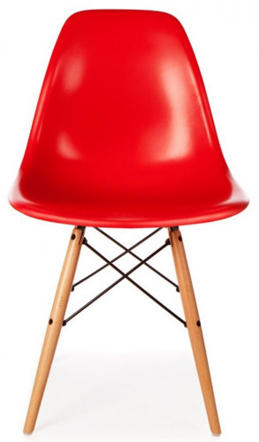 стул классический dsw красный (eames style) в Энгельсе