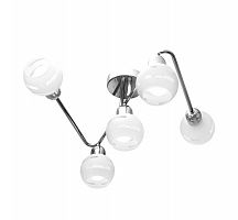 потолочная люстра idlamp agostina 361/5a-whitechrome в Энгельсе