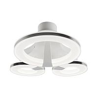 потолочный светодиодный светильник idlamp jenevra 397/3pf-ledwhitechrome в Энгельсе