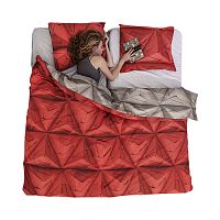 постельное белье оригами красный (200*220) в Энгельсе