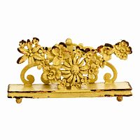 подставка для визиток pewter flower золотой в Энгельсе