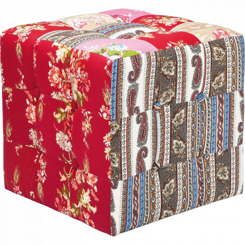 пуф patchwork красный в Энгельсе
