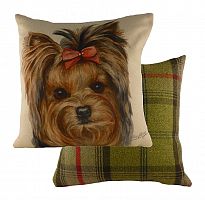 подушка с принтом waggydogs yorkie в Энгельсе