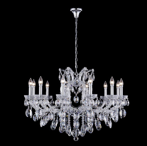 подвесная люстра crystal lux hollywood sp12 chrome в Энгельсе