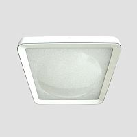 потолочный светодиодный светильник ambrella light orbital crystal sand fs1216 wh/wh 72w+29w d500*500 в Энгельсе