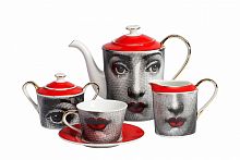чайный сервиз faces пьеро форназетти red в Энгельсе