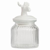 декоративная банка с крышкой deer маленькая в Энгельсе