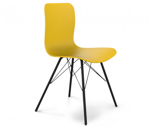стул dsr желтый s40 (eames style) в Энгельсе