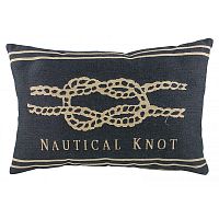 подушка с морским узлом nautical knot denim в Энгельсе