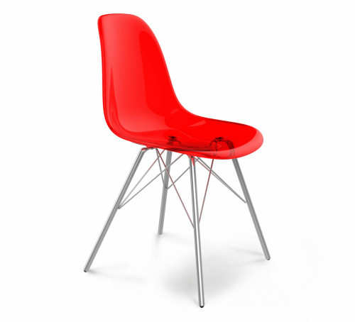 стул dsr красный s37 (eames style) в Энгельсе