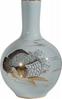 ваза настольная goldfish blue в Энгельсе