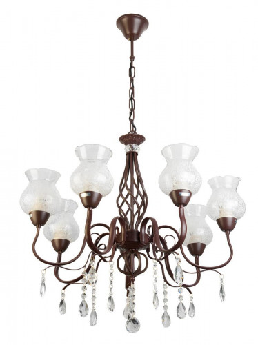 подвесная люстра toplight kelli tl5680d-07pg в Энгельсе