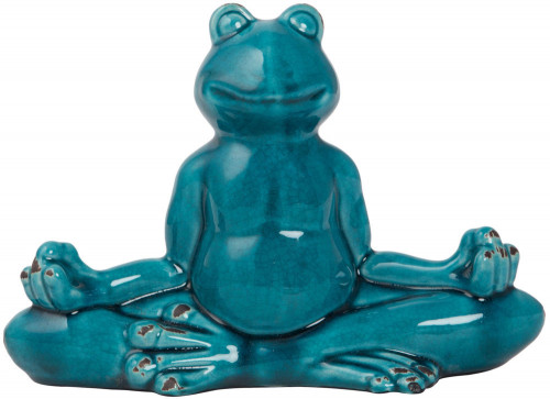 декор frog blue meditation в Энгельсе