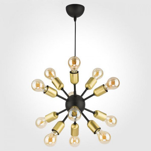 подвесная люстра tk lighting 1469 estrella black в Энгельсе