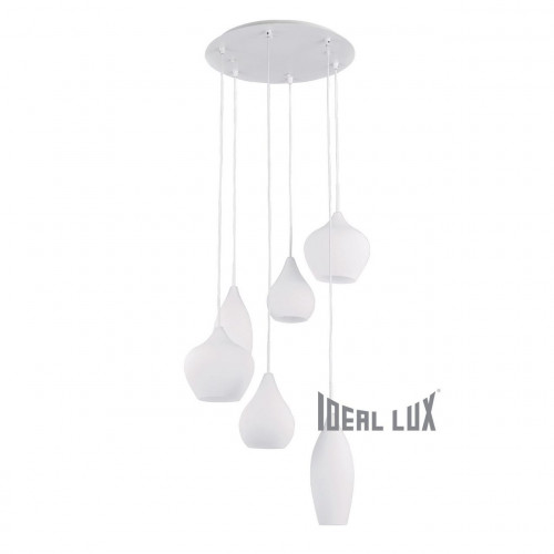 подвесная люстра ideal lux soft sp6 bianco в Энгельсе