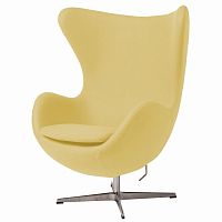 кресло egg chair желтое в Энгельсе