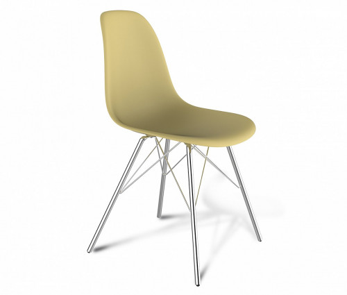 стул dsr бежевый s37 (eames style) в Энгельсе