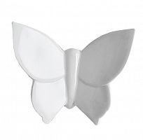 декоративная бабочка butterfly (белая) h14 (12*14*5) в Энгельсе