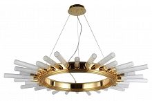 подвесная люстра crystal lux fair sp15 gold d1000 золото в Энгельсе