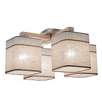 потолочная люстра tk lighting 1918 nadia white 4 в Энгельсе