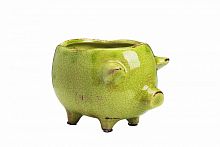 цветочный горшок pig planter зеленый в Энгельсе
