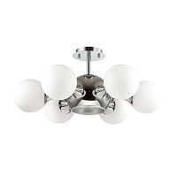 потолочная люстра odeon light miolla 3972/7c белая в Энгельсе