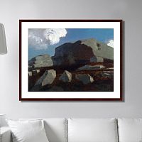 картина: landscape with rocks, near royan, 1875г. в Энгельсе