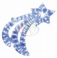 светодиодная фигура летящая звездочка 62см в Энгельсе
