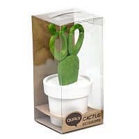 ножницы cactus с держателем, белые с зеленым в Энгельсе