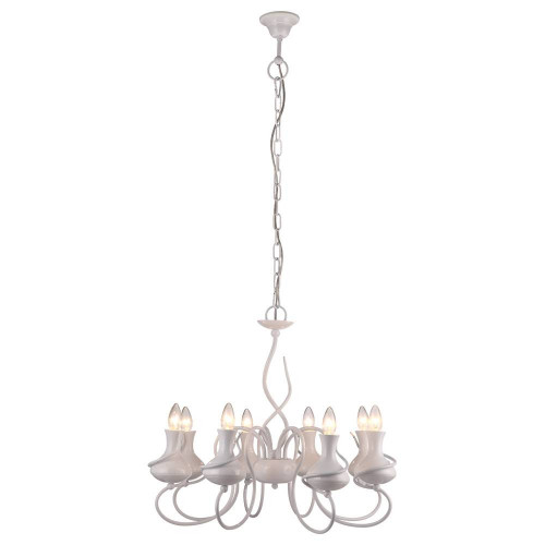 подвесная люстра arte lamp vaso a6819lm-8wh в Энгельсе