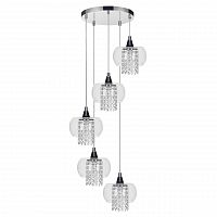 дизайнерская подвесная люстра spot light cordia 1192528 хром в Энгельсе