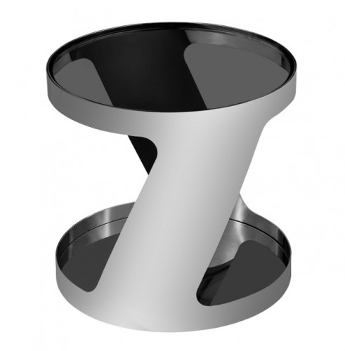 столик журнальный height black silver хром в Энгельсе