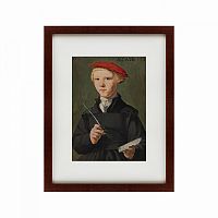 картина: portrait of a schoolboy, 1531 в Энгельсе