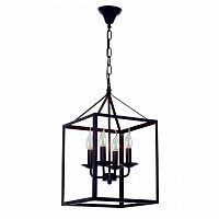 дизайнерская подвесная люстра spot light cage 9810404 черная в Энгельсе