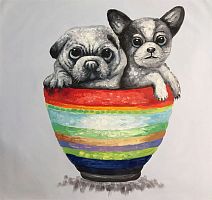 картина маслом маленькие друзья в Энгельсе