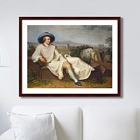 картина: goethe in the roman campagna, 1787г. в Энгельсе