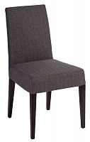 стул aylso dining chair кожа тёмно-серая в Энгельсе