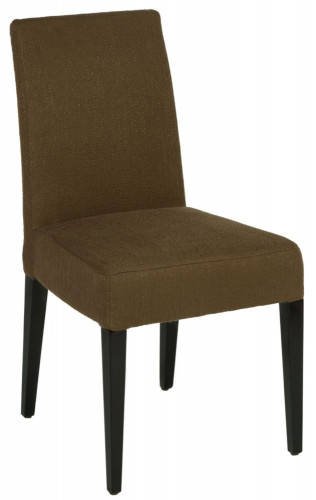 стул aylso dining chair кожа коричневая в Энгельсе